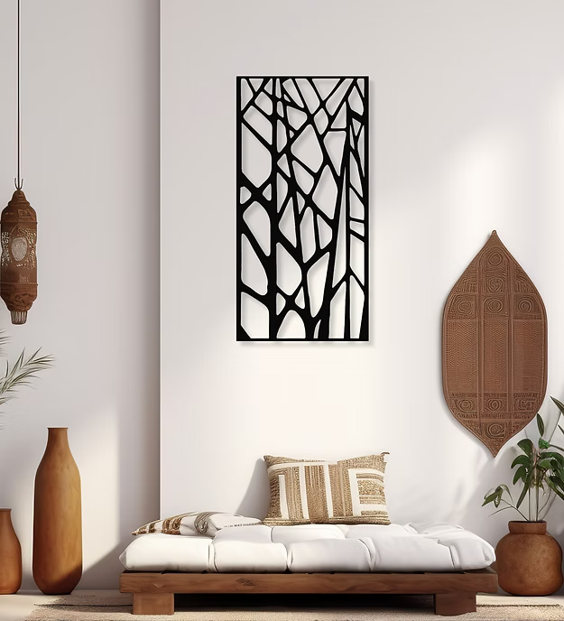Rectangular Creative Pattern Panel