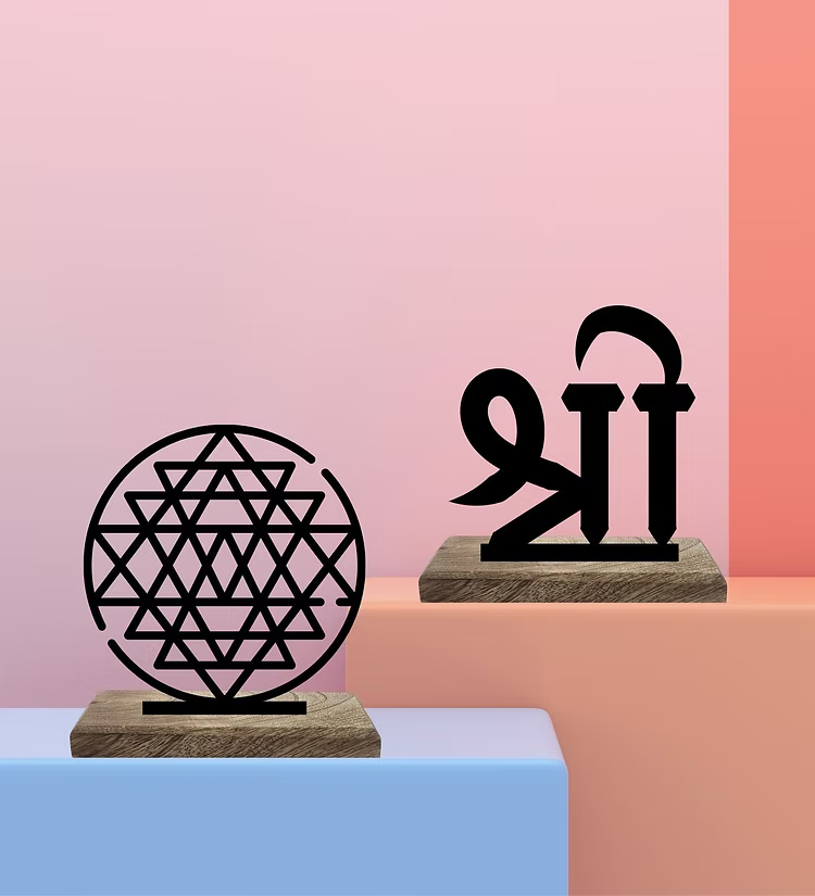 Divine Energies Set of 2 Table Décor