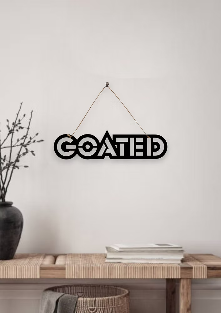 Goated Metal Hanging