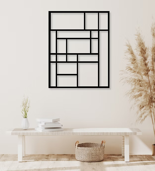 Rectangular Creative Pattern Panel