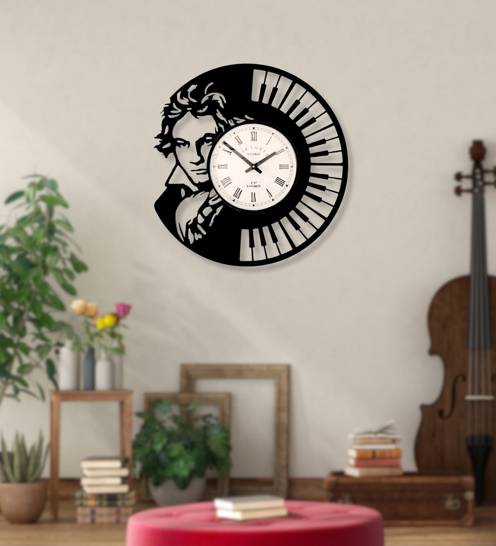 Mozart Wall Clock