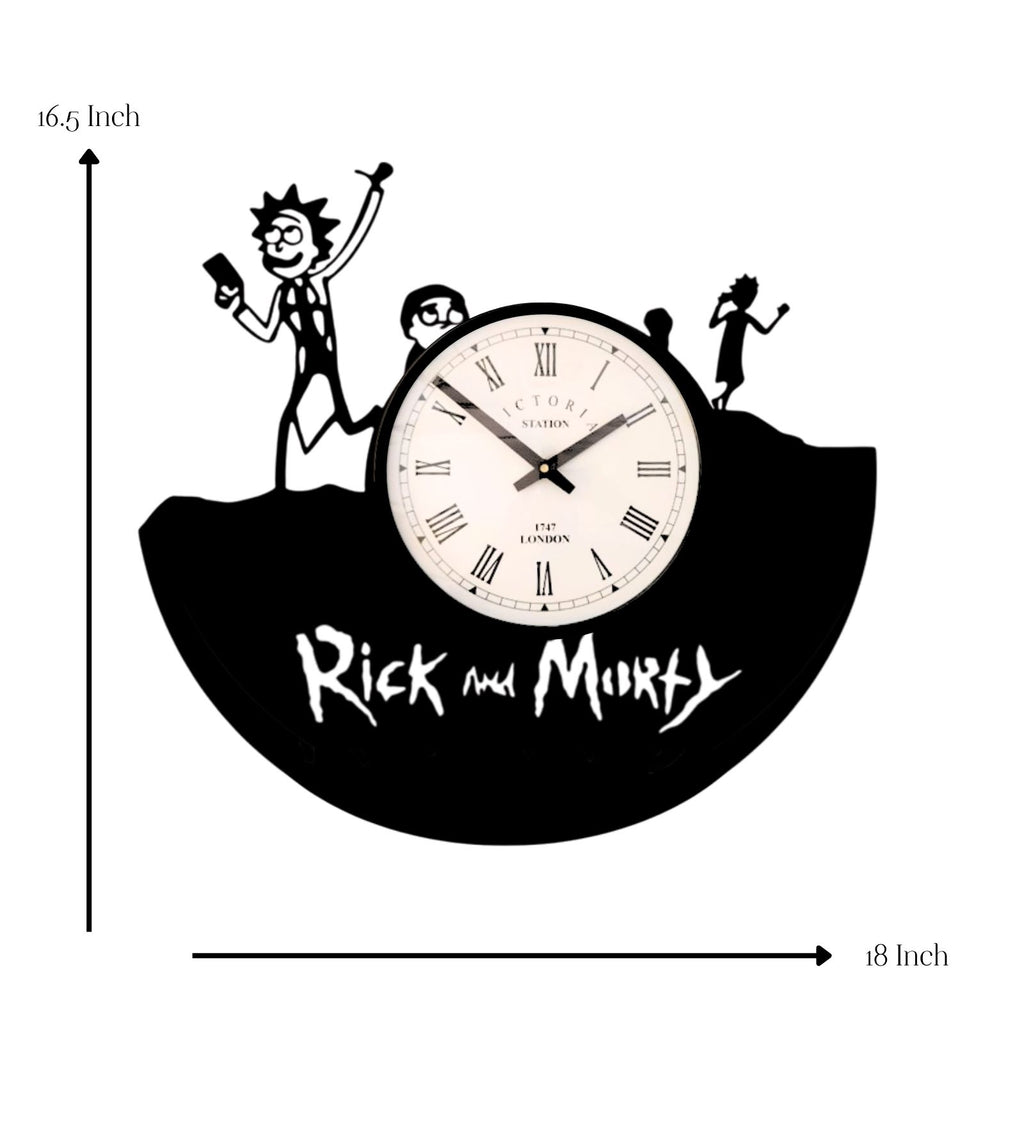 Rick and Morty Wall Clock