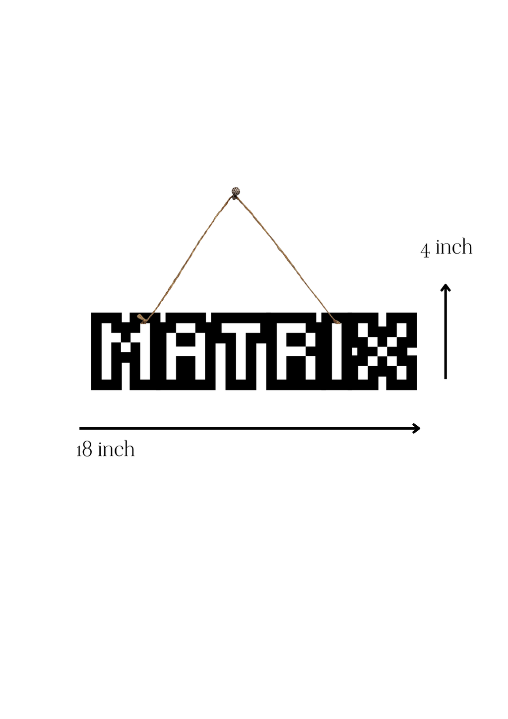 Matrix Metal Hanging