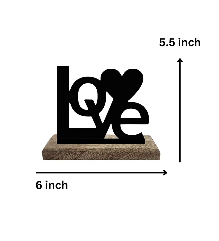 Boundless Love Set of 2 Table Décor