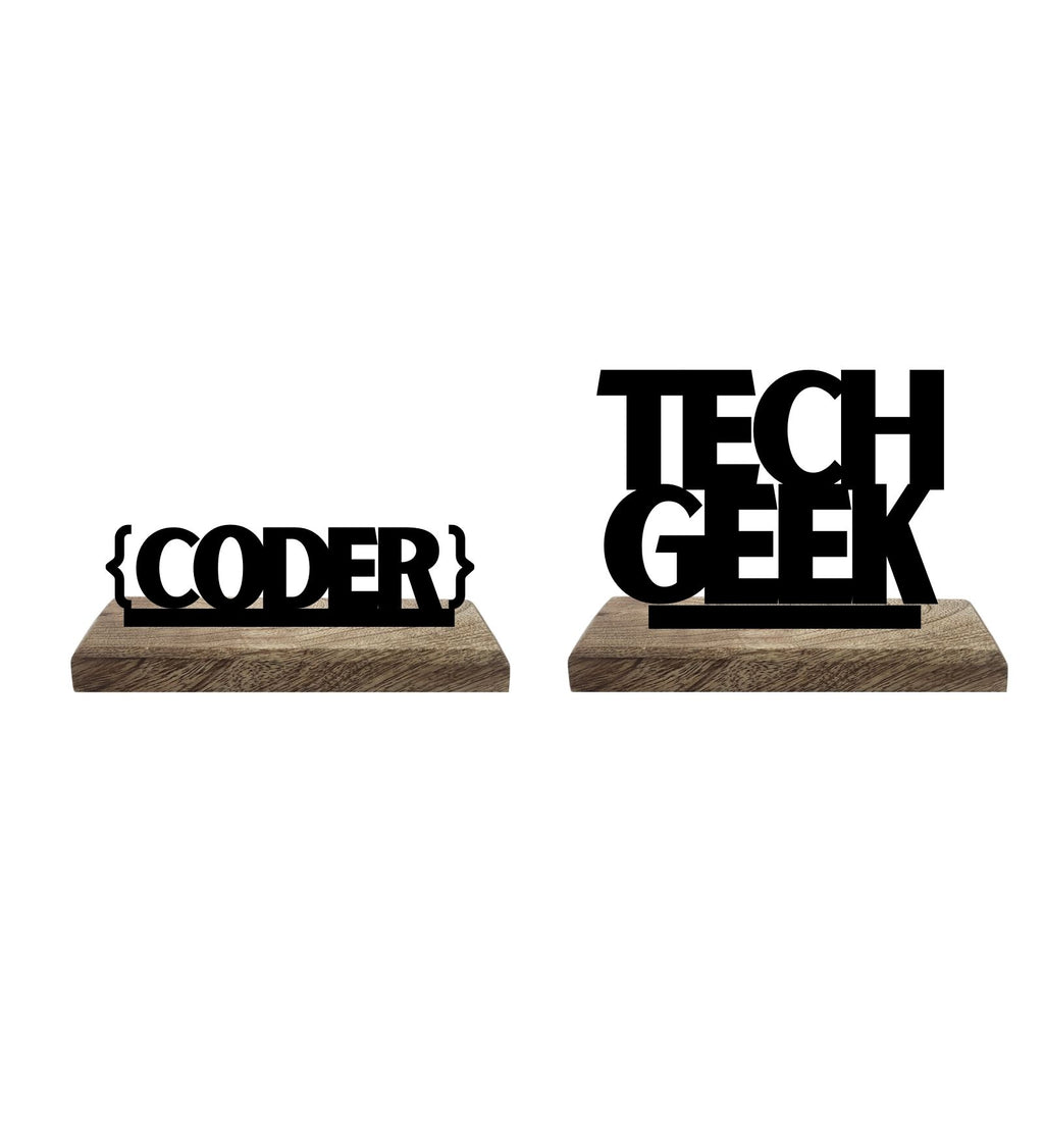 Tech Tandem Set of 2 Table Décor