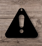 Caution Metal Hanging