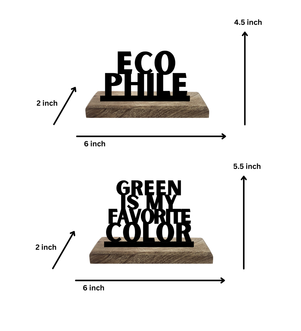 Ecophile Set of 2 Table Décor