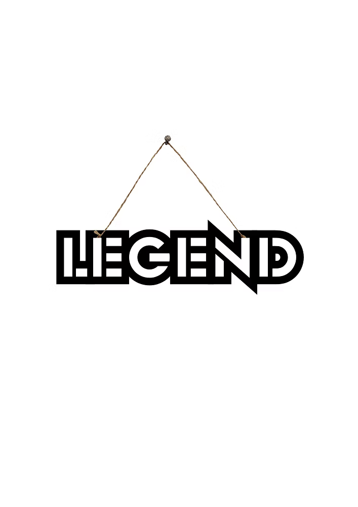 Legend Metal Hanging