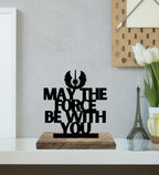 Guided by Force, Driven by Choice Set of 2 Table Décor