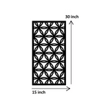 Rectangular Creative Pattern Panel