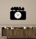 Playing Cards Suits Wall Clock