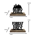 Nemophile Set of 2 Table Décor