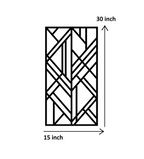 Rectangular Creative Pattern Panel