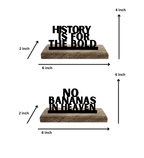 Dare and Defy Set of 2 Table Décor