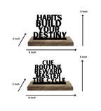Destiny by Design Set of 2 Table Décor