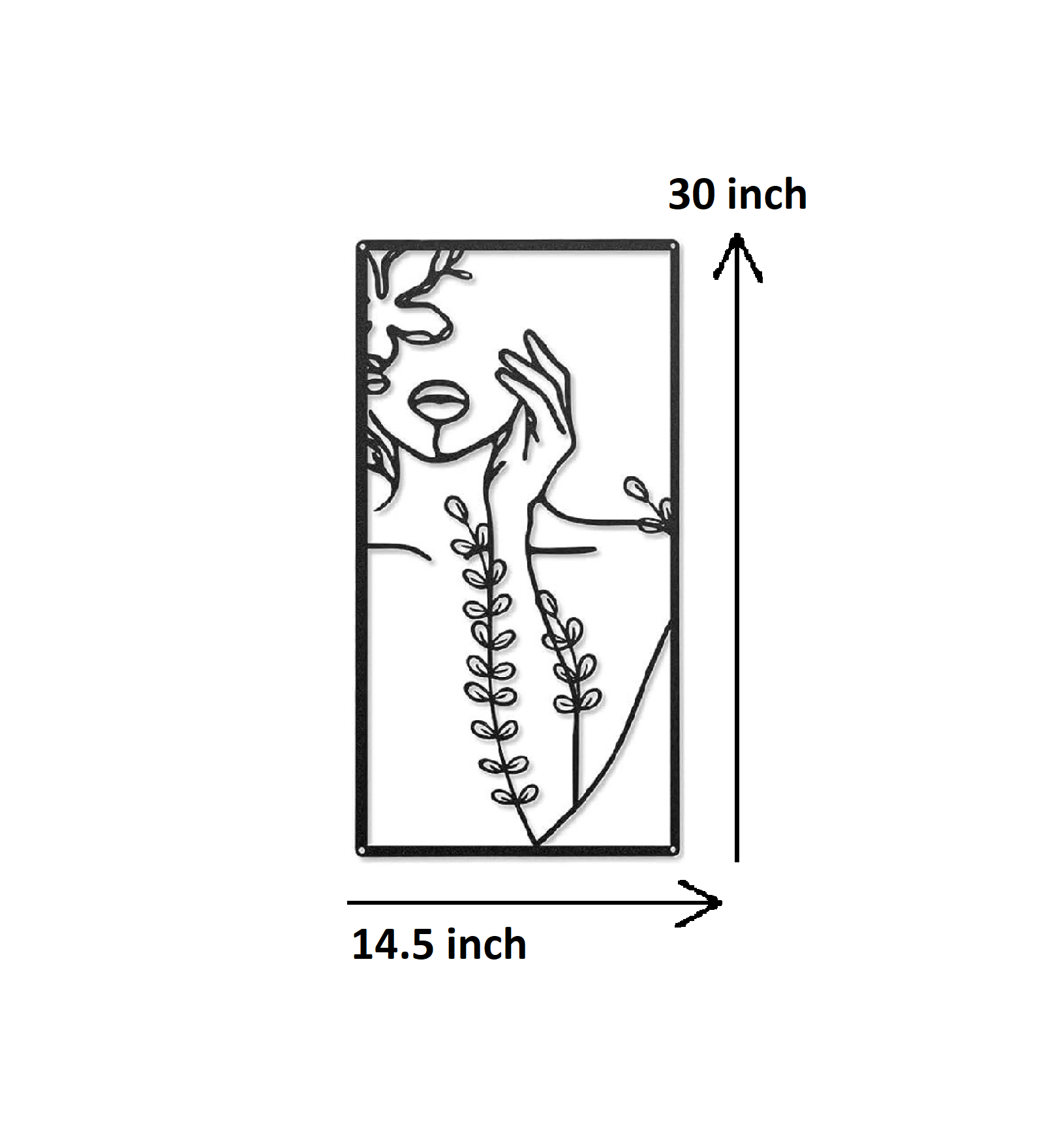 Abstract Lady Figurine