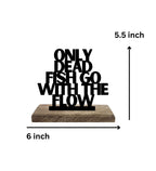 Do, Don't Flow Set of 2 Table Décor