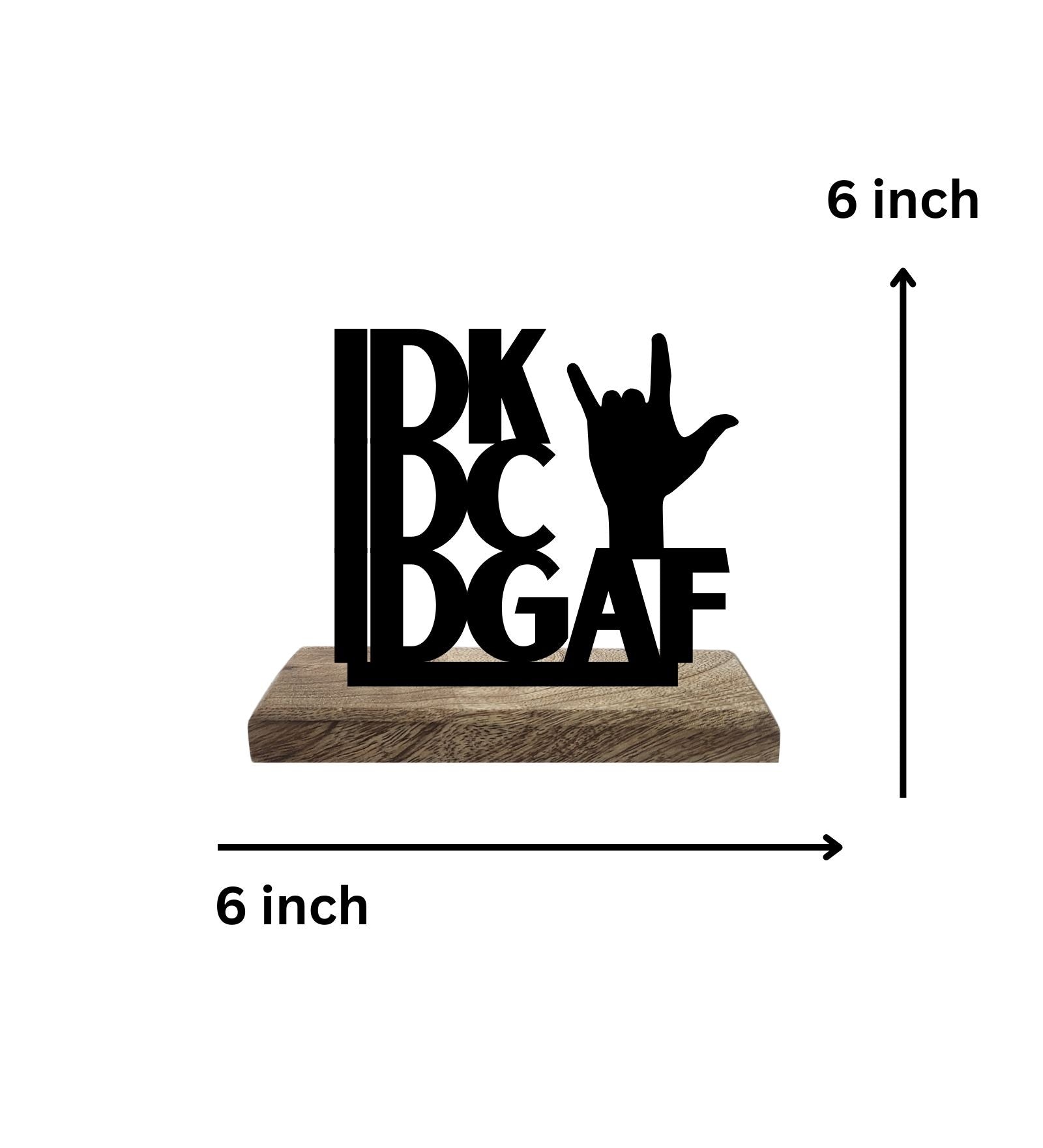 Chillaxing Attitude Set of 2 Table Décor