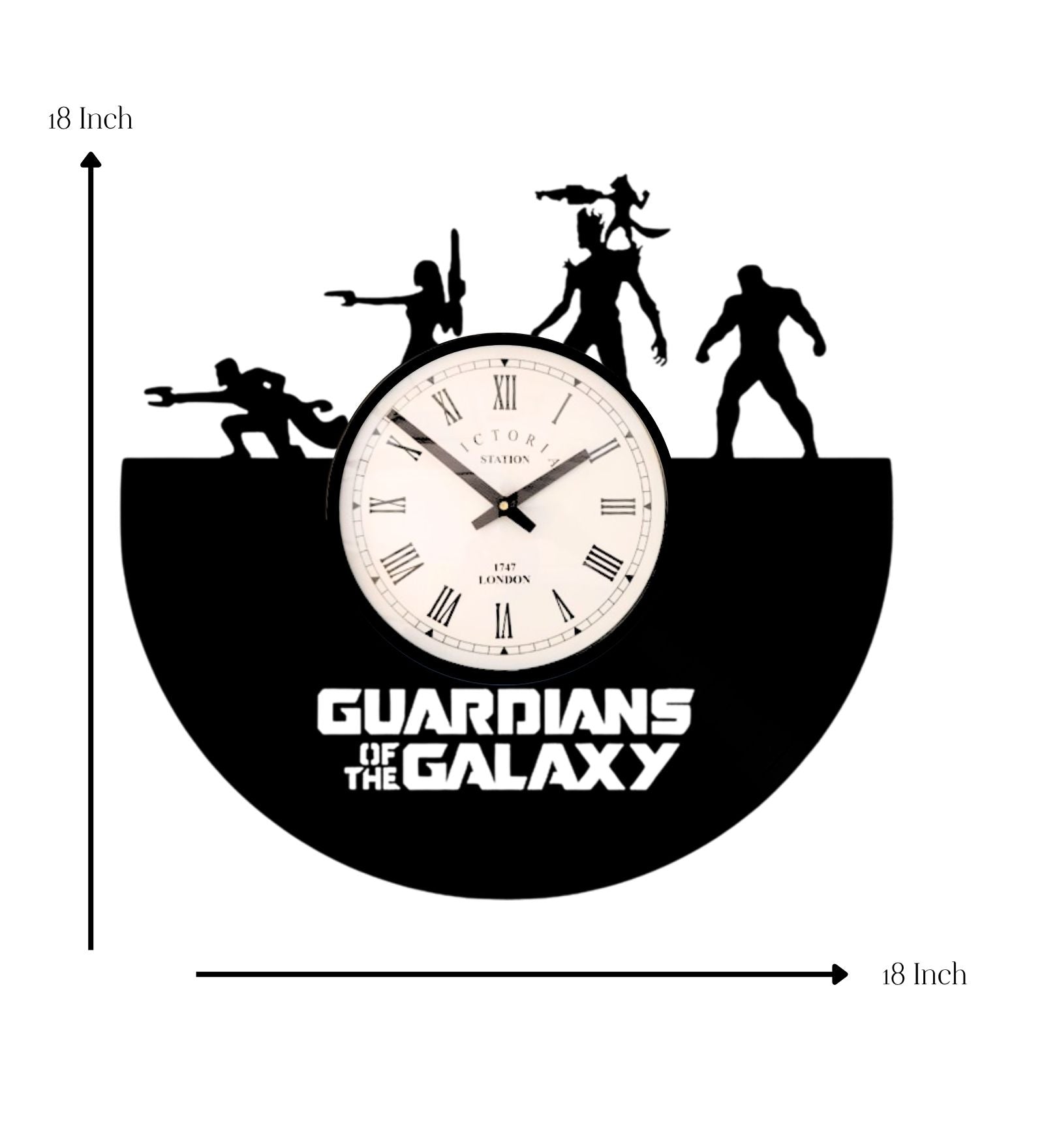 Guardians of the Galaxy Marvel Wall Clock