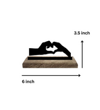 XOXO Lovebirds Set of 2 Table Décor