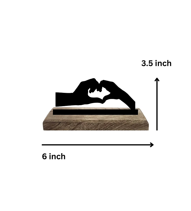 XOXO Lovebirds Set of 2 Table Décor