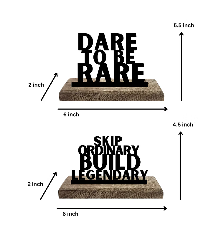 Bold and Beyond Set of 2 Table Décor