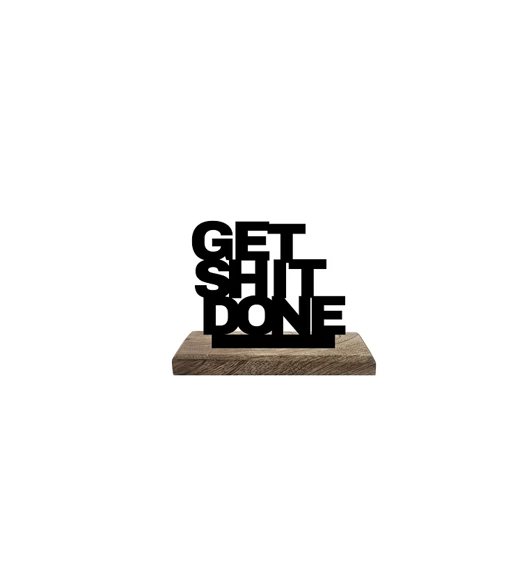 Resolve & Persistence Set of 2 Table Décor