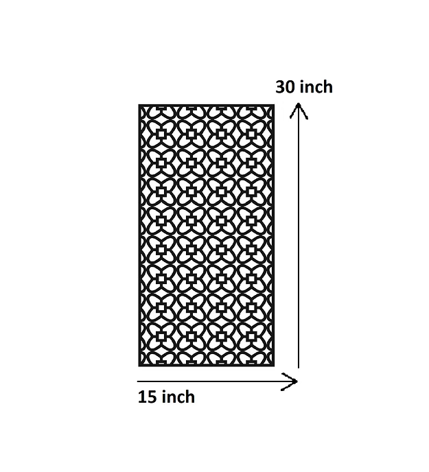 Rectangular Creative Pattern Panel