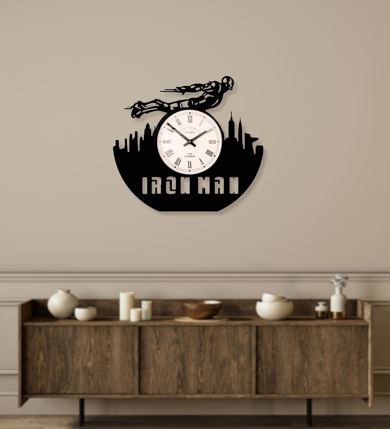 Ironman Marvel Wall Clock