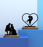 Eternal Love Set of 2 Table Décor