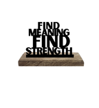 Thrive with Meaning Set of 2 Table Décor