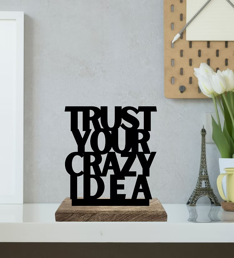 Crazy Hustle Momentum Set of 2 Table Décor