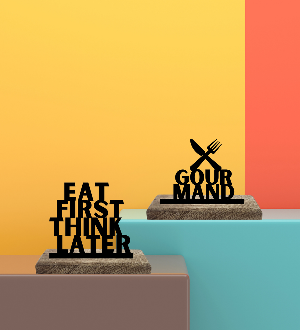 Gourmand Set of 2 Table Décor