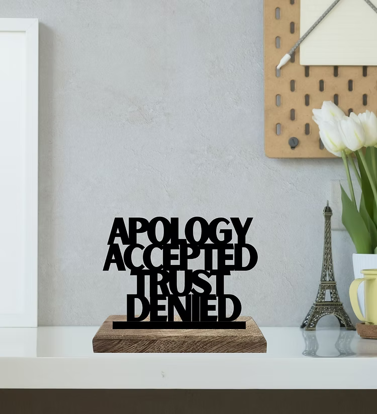 Assertive Empowerment Set of 2 Table Décor