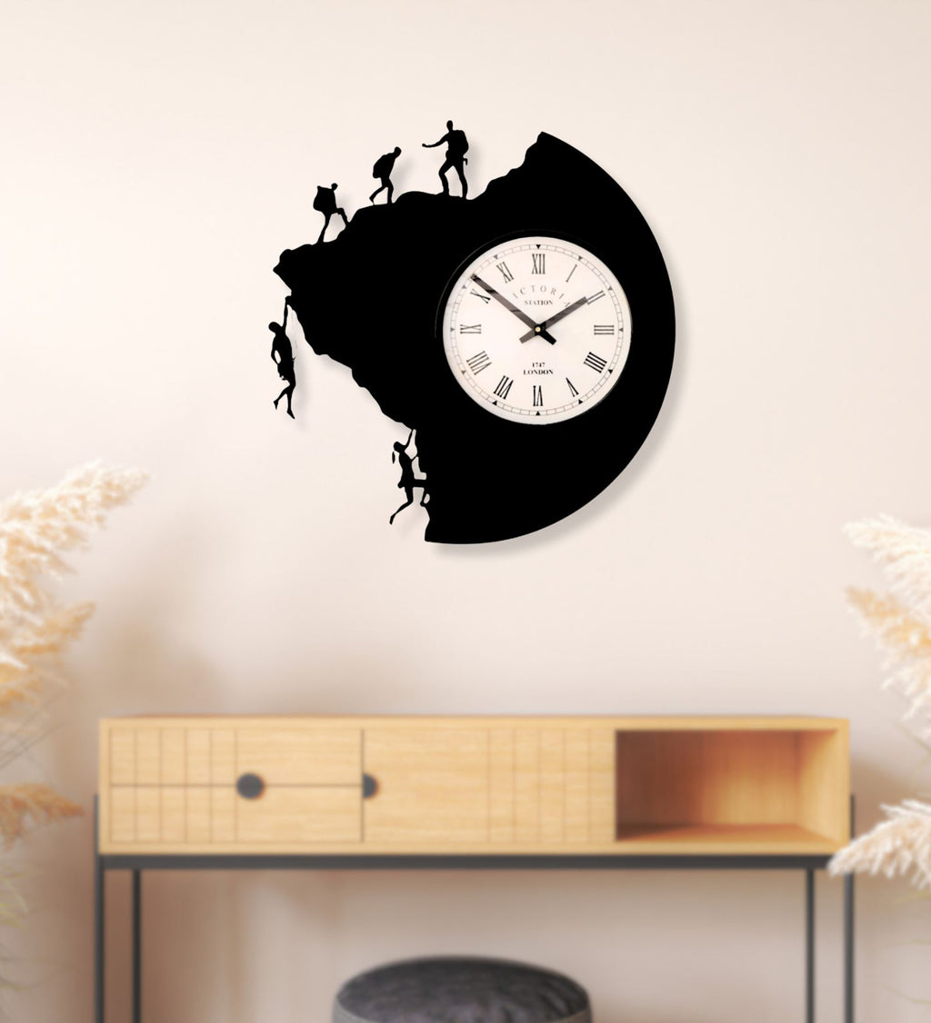 Rock Climber Wall Clock