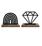 Shimmering Spectrum Set of 2 Table Décor