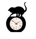 Cat Fishing Wall Clock