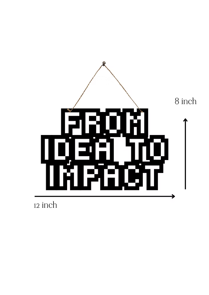 From Idea to Impact Metal Hanging