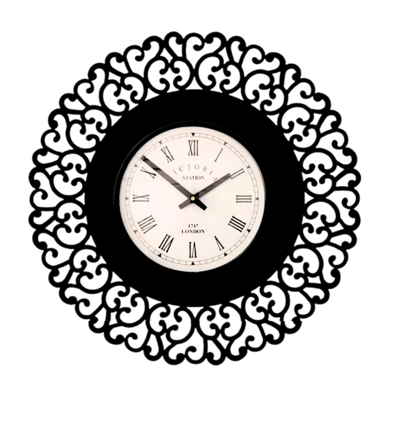 Mandala Wall Clock