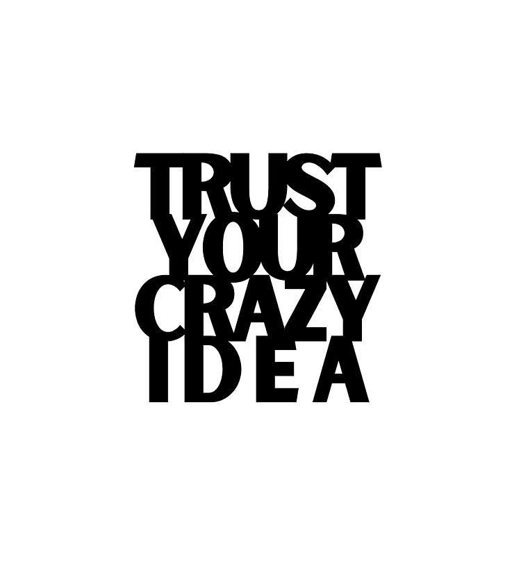 Trust Your Crazy Idea