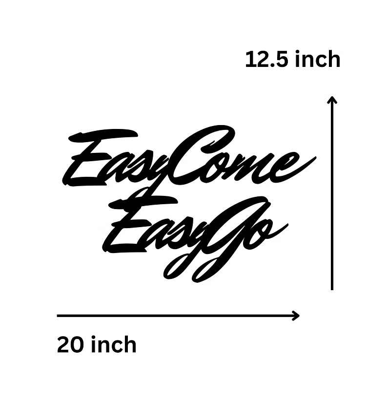 Easy Come Easy Go