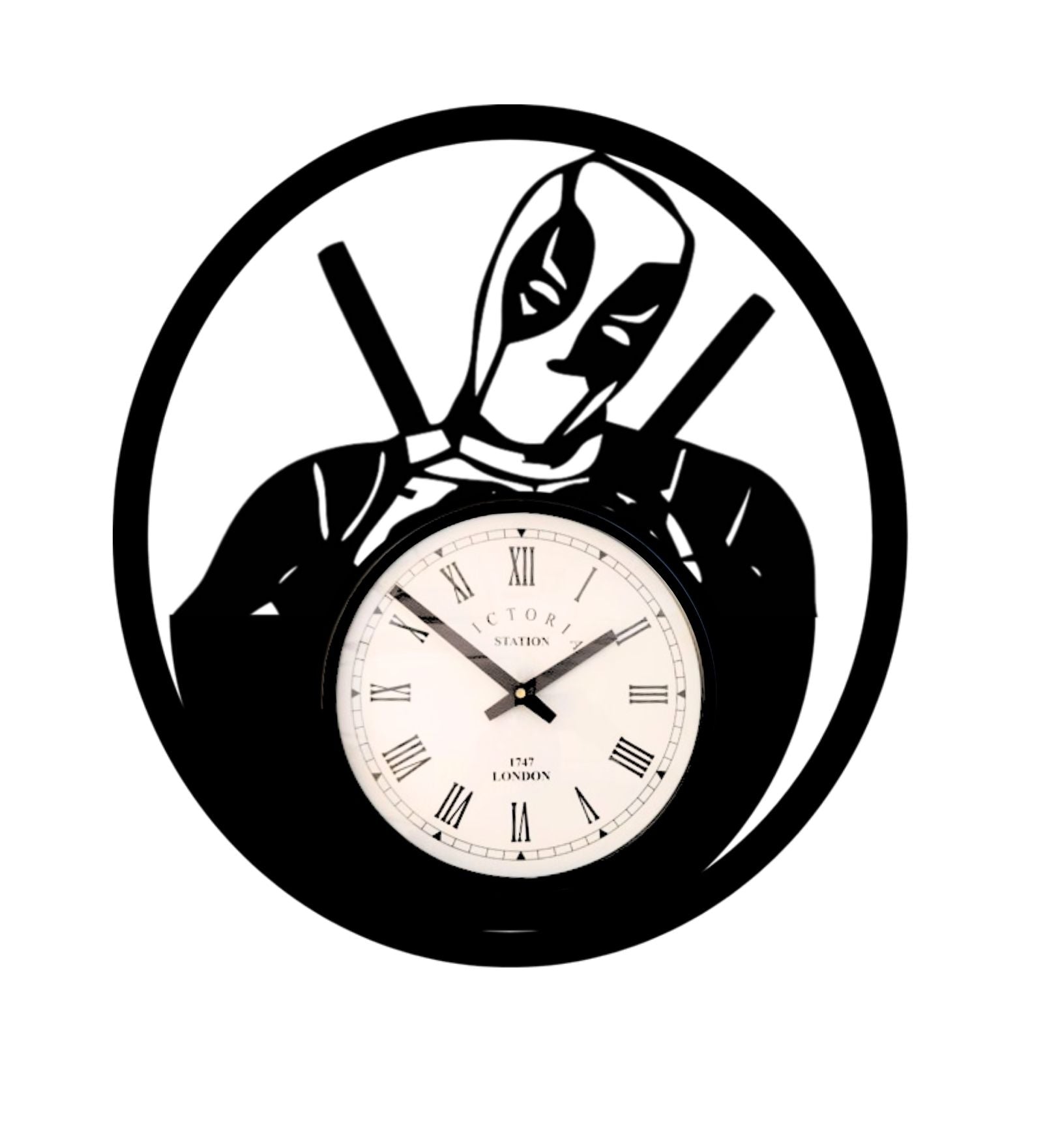 Deadpool Marvel Wall Clock