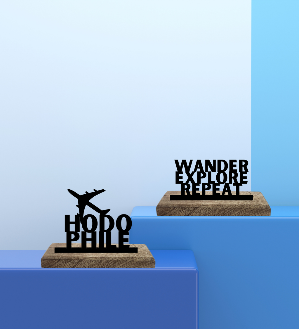 Hodophile Set of 2 Table Décor