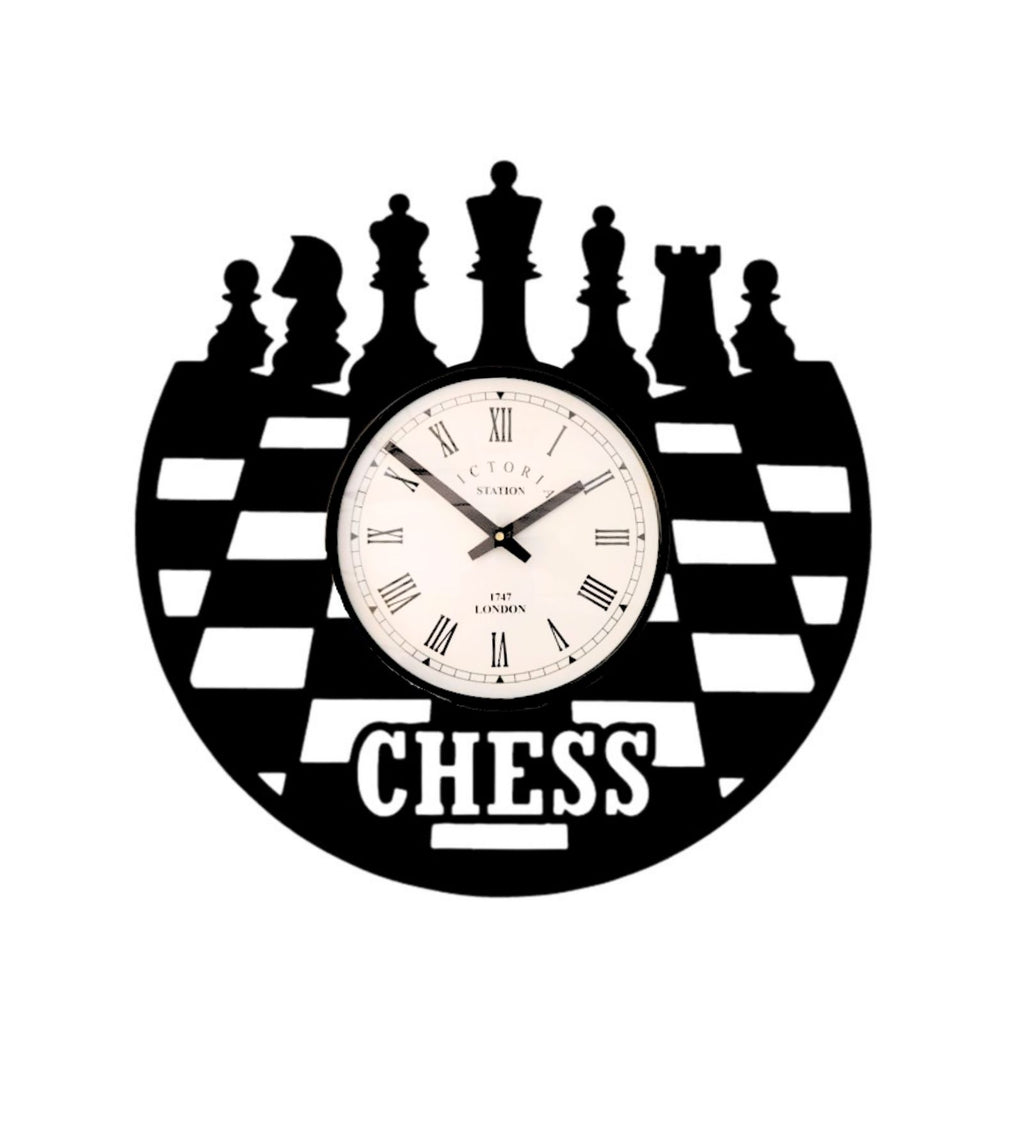 Chess Wall Clock