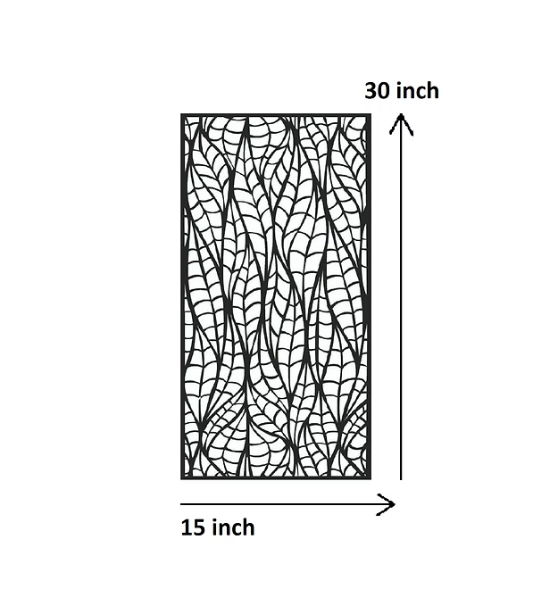 Rectangular Creative Pattern Panel