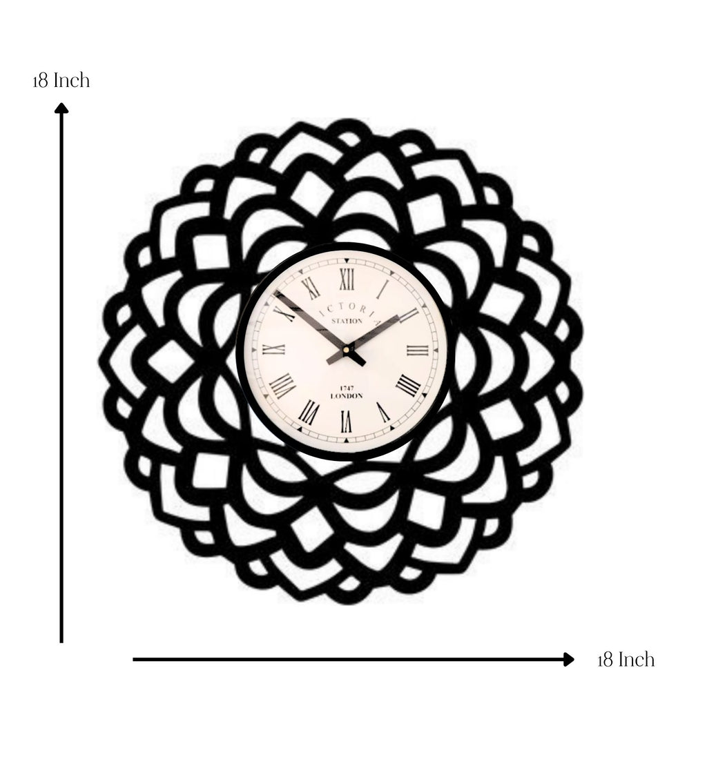 Mandala Wall Clock