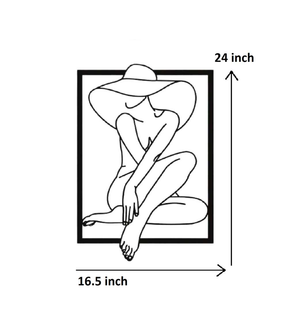 Abstract Lady Figurine