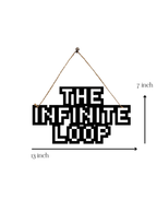The Infinite Loop Metal Hanging