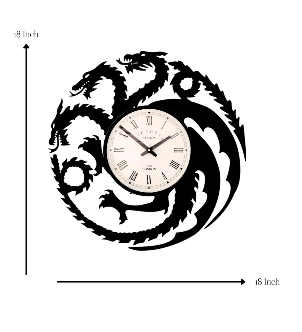 House Targaryen Game of Thrones Wall Clock
