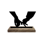 Regal Romance Set of 2 Table Décor